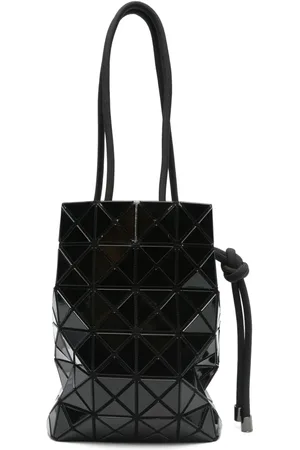 Issey Miyake Beuteltasche mit geometrischem Muster