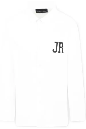 John Richmond Hemd mit Logo-Print