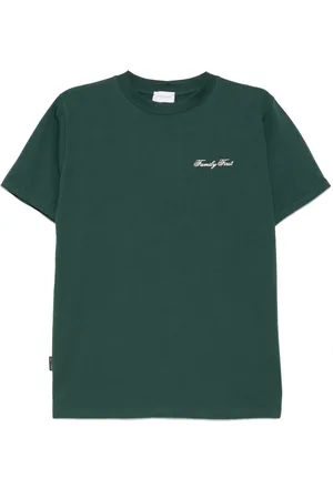 Family First T-Shirt mit Logo-Stickerei