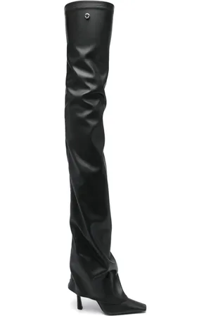 The Attico Robin OTK Overknee-Stiefel 95mm