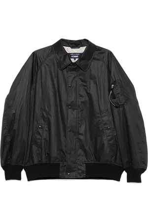 Comme des Garçons Bomberjacke mit Knitteroptik