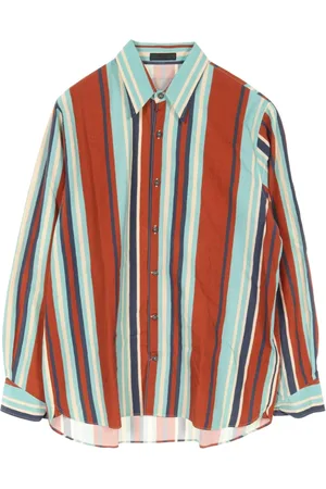 Prada 2000s gestreiftes Hemd