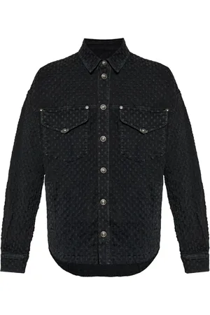 VERSACE Hemdjacke aus Denim