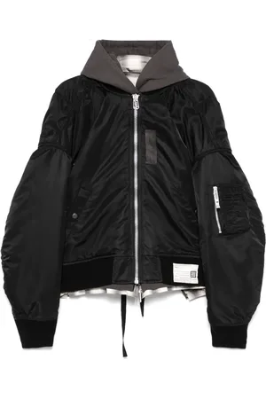 Maison Mihara Yasuhiro Bomberjacke im Layering-Look