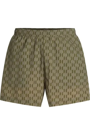 Karl Lagerfeld Badeshorts mit Monogramm-Print
