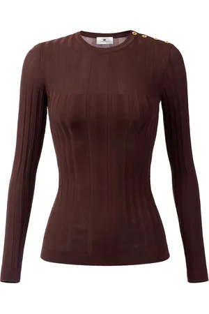 Elisabetta Franchi Geripptes Top