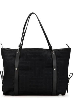 Salvatore Ferragamo 2000-2024 Tote Bag aus Canvas mit Logo