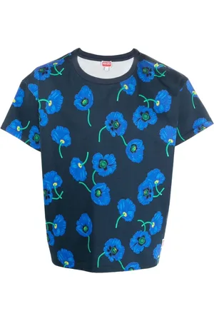 Kenzo T-Shirt mit Blumen-Print
