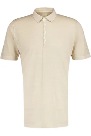 120% Lino Poloshirt aus Leinen