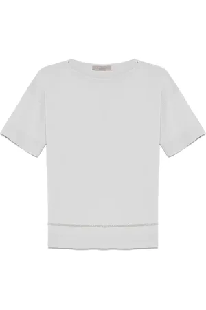 D.EXTERIOR T-Shirt mit Monili-Detail