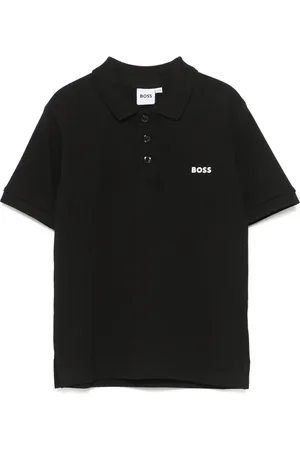 HUGO BOSS Poloshirt mit Logo-Print