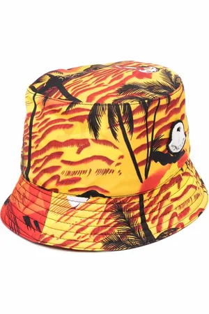 Palm Angels X Moncler Fischerhut mit Hawaii-Print