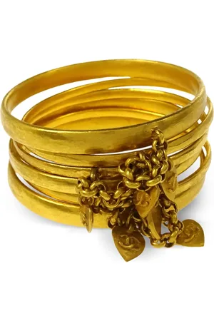 CHANEL 1995 Heart Armreif