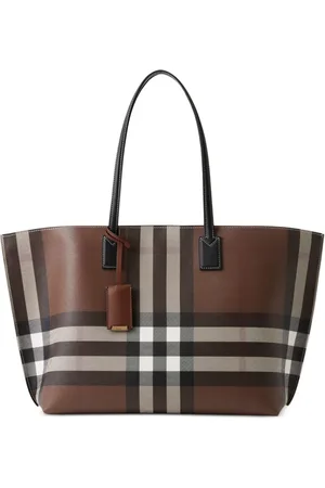 Burberry Shopper mit Logo-Schild