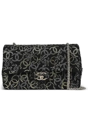 CHANEL 2009 mittelgroße Paris-Shanghai Schultertasche