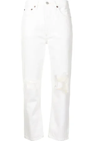 AGOLDE Gerade Cropped-Jeans
