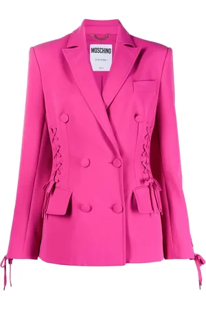 Moschino Blazer mit Spitzendetail