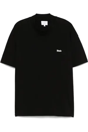 Rhude T-Shirt mit Logo-Stickerei