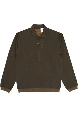 ROA Polo-Pullover aus Merinowolle