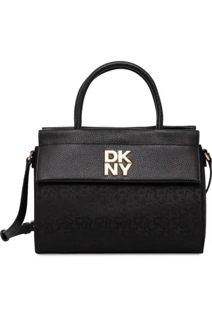 DKNY Handtasche mit Logo-Schild