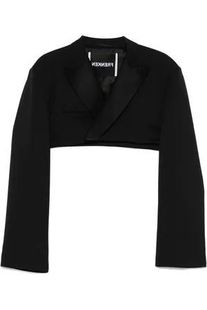 Frenken Cropped-Smoking-Blazer