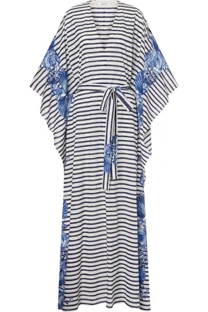 Alberta Ferretti Gestreiftes Kleid