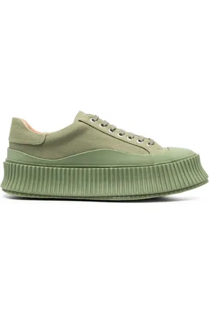Jil Sander Sneakers mit runder Kappe