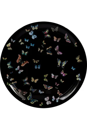 FORNASETTI Tablett mit Schmetterlings-Print