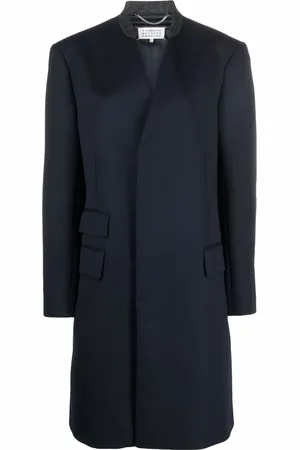 Maison Margiela Mantel mit verdecktem Verschluss