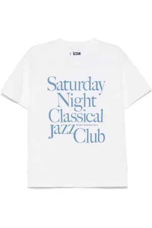 Izzue T-Shirt mit Slogan-Print