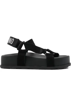 Moschino Sandalen mit Logo-Stickerei