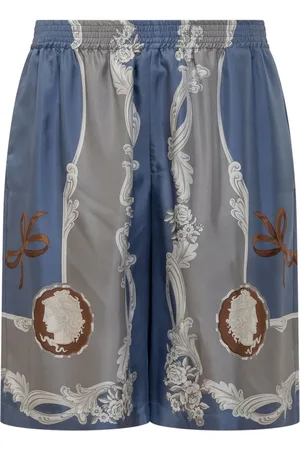 VERSACE Cameo Shorts aus Seide