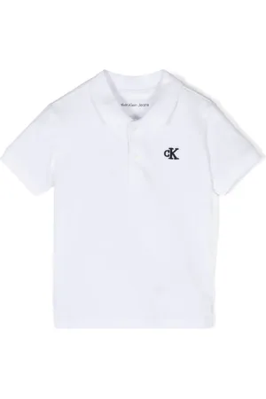 Calvin Klein Poloshirt mit Logo-Stickerei