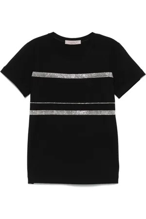D.EXTERIOR T-Shirt mit Monili-Detail