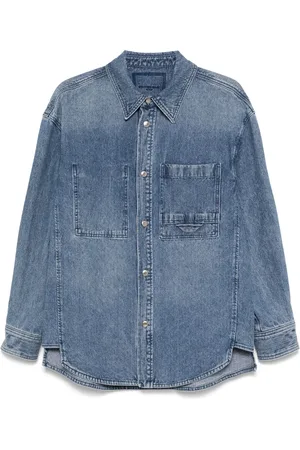 WOOYOUNGMI Klassisches Jeanshemd
