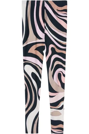 Puccini Leggings mit Marmo-Print