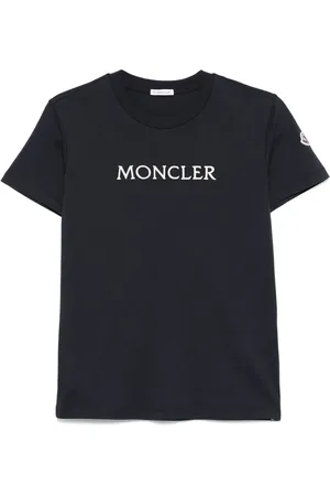 Moncler T-Shirt mit Logo-Stickerei