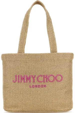 Jimmy Choo Schultertasche mit Logo-Stickerei