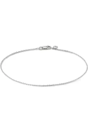 Monica Vinader 14kt Super Fine Weißgoldarmband