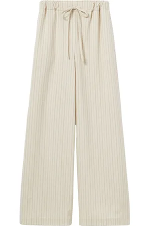 Claudie Pierlot Gestreifte Hose mit weitem Bein