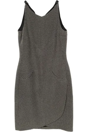 CHANEL 1986-1988 Tweed-Kleid