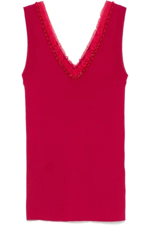 P.A.R.O.S.H. Geripptes Tanktop