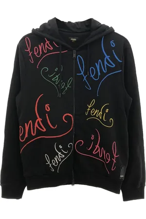 Fendi 2010s Hoodie mit Logo-Stickerei