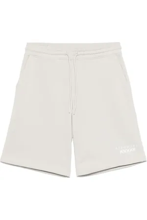 John Richmond Shorts mit Logo-Print