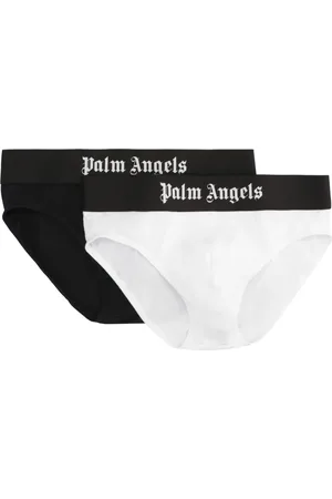 Palm Angels Set aus zwei Slips mit Logo-Bund