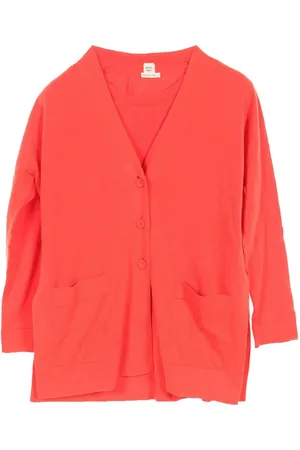 Hermès 2010s Set aus Cardigan und T-Shirt mit H-Stickerei