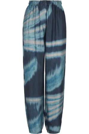 Giorgio Armani Seidenhose mit Farbverlauf