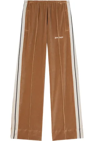 Palm Angels Weite Jogginghose in Samtoptik