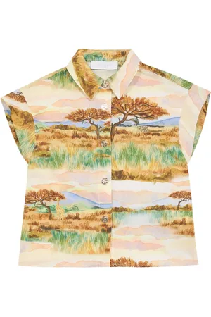 Roberto Cavalli Hemd mit grafischem Print