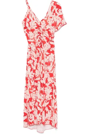 Victoria Beckham Maxikleid mit Blumen-Print